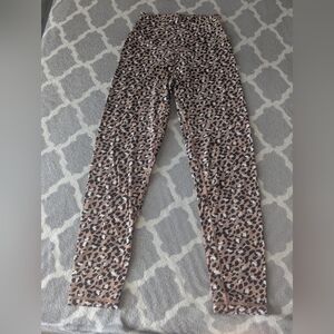 Aerie Leopard Print High Rise Leggings Size M